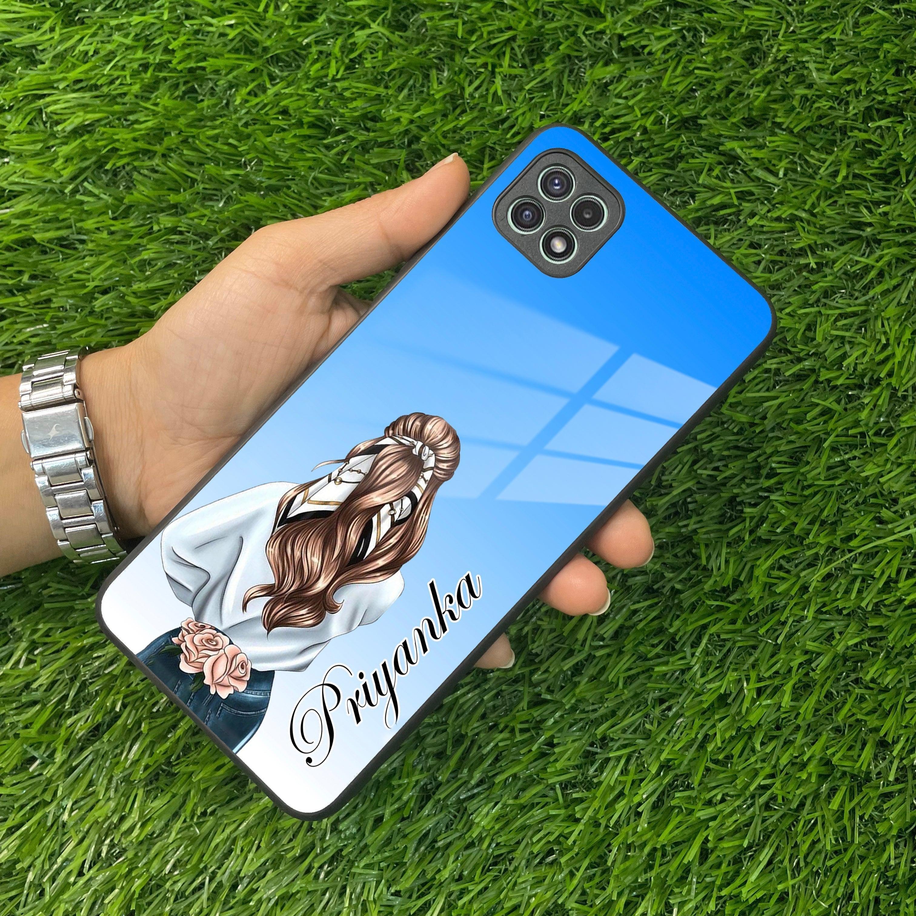 Styles Girl Customize Name Glass Case For Samsung - ShopOnCliQ