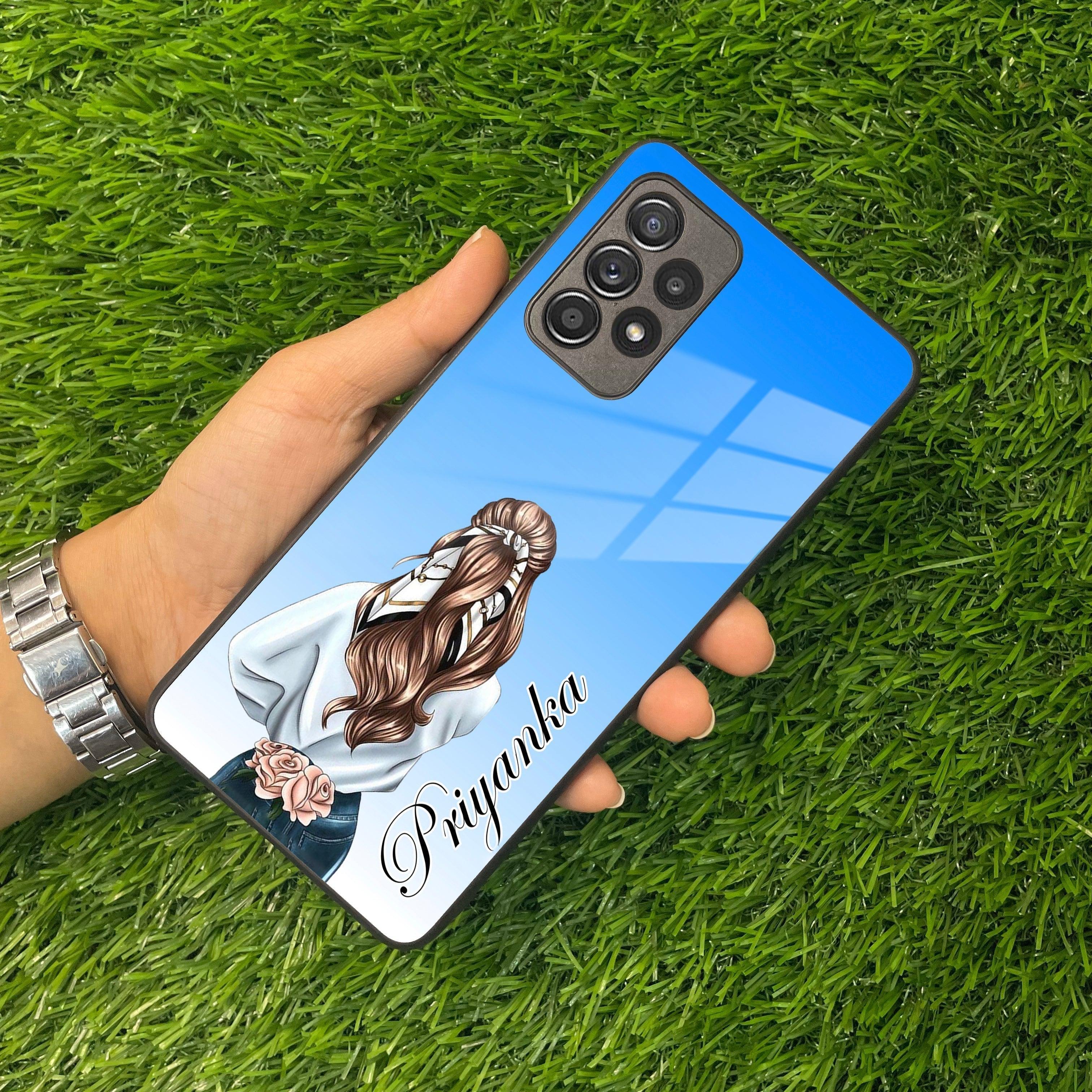 Styles Girl Customize Name Glass Case For Samsung - ShopOnCliQ