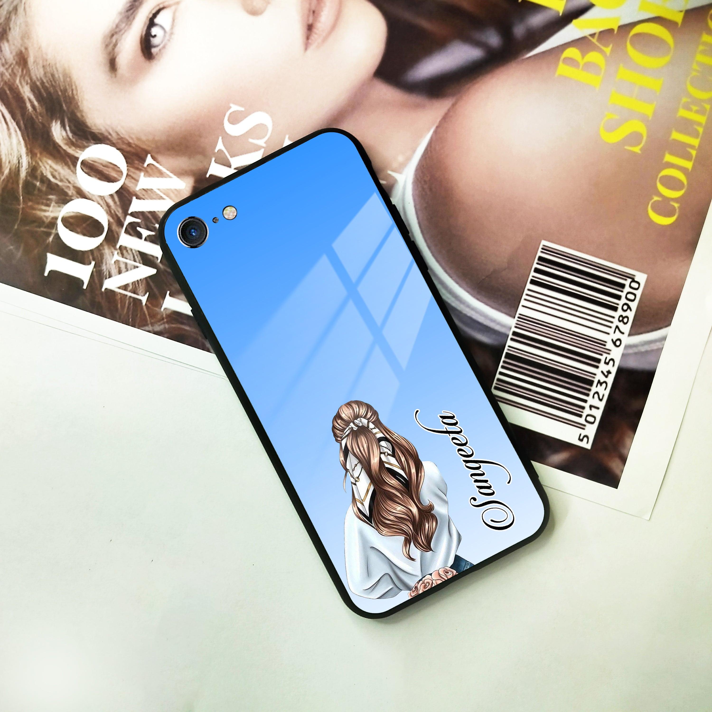 Styles Girl Customize Name Glass Case For iPhone - ShopOnCliQ