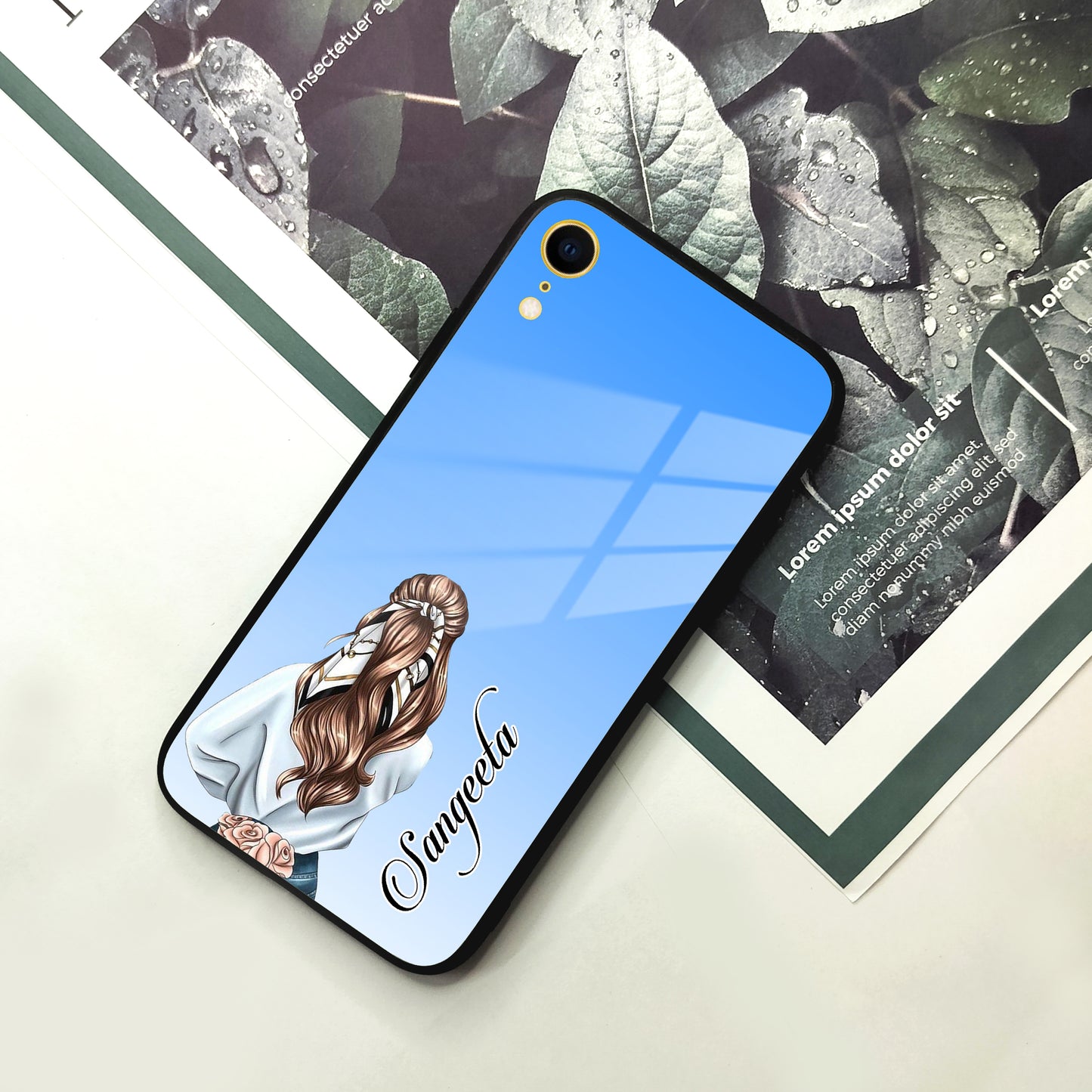 Styles Girl Glass Case For iPhone ShopOnCliQ