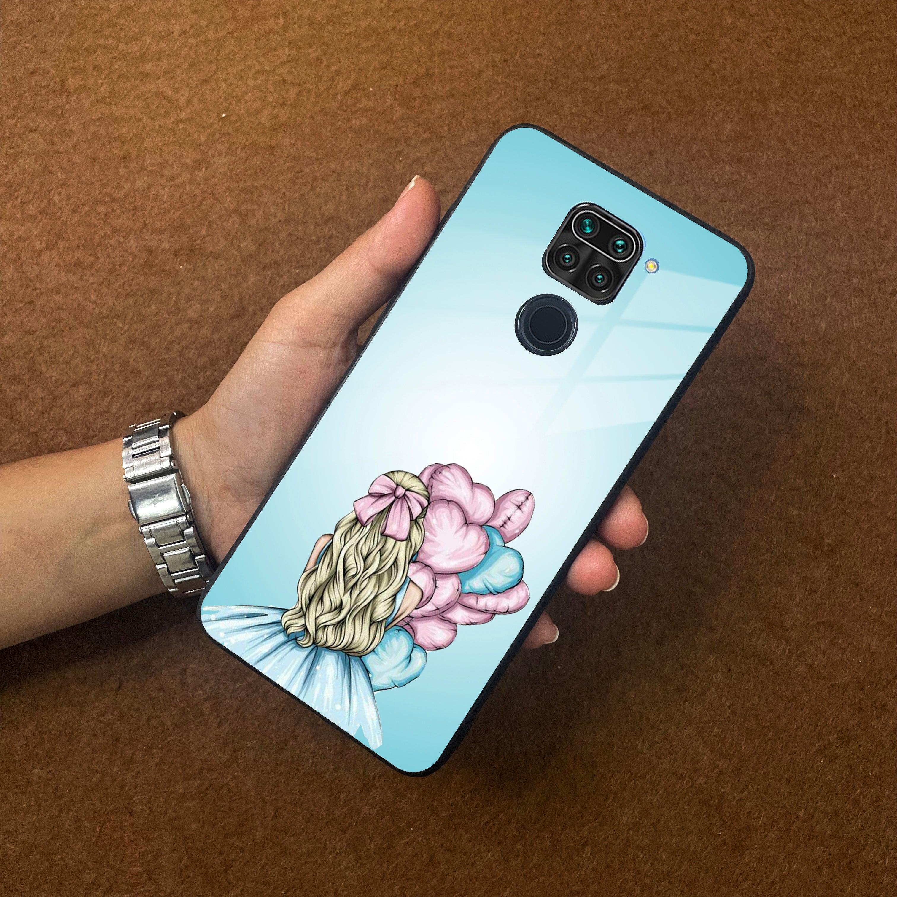 Styles Girl With Balloon Glass Case For Redmi/Xiaomi - ShopOnCliQ