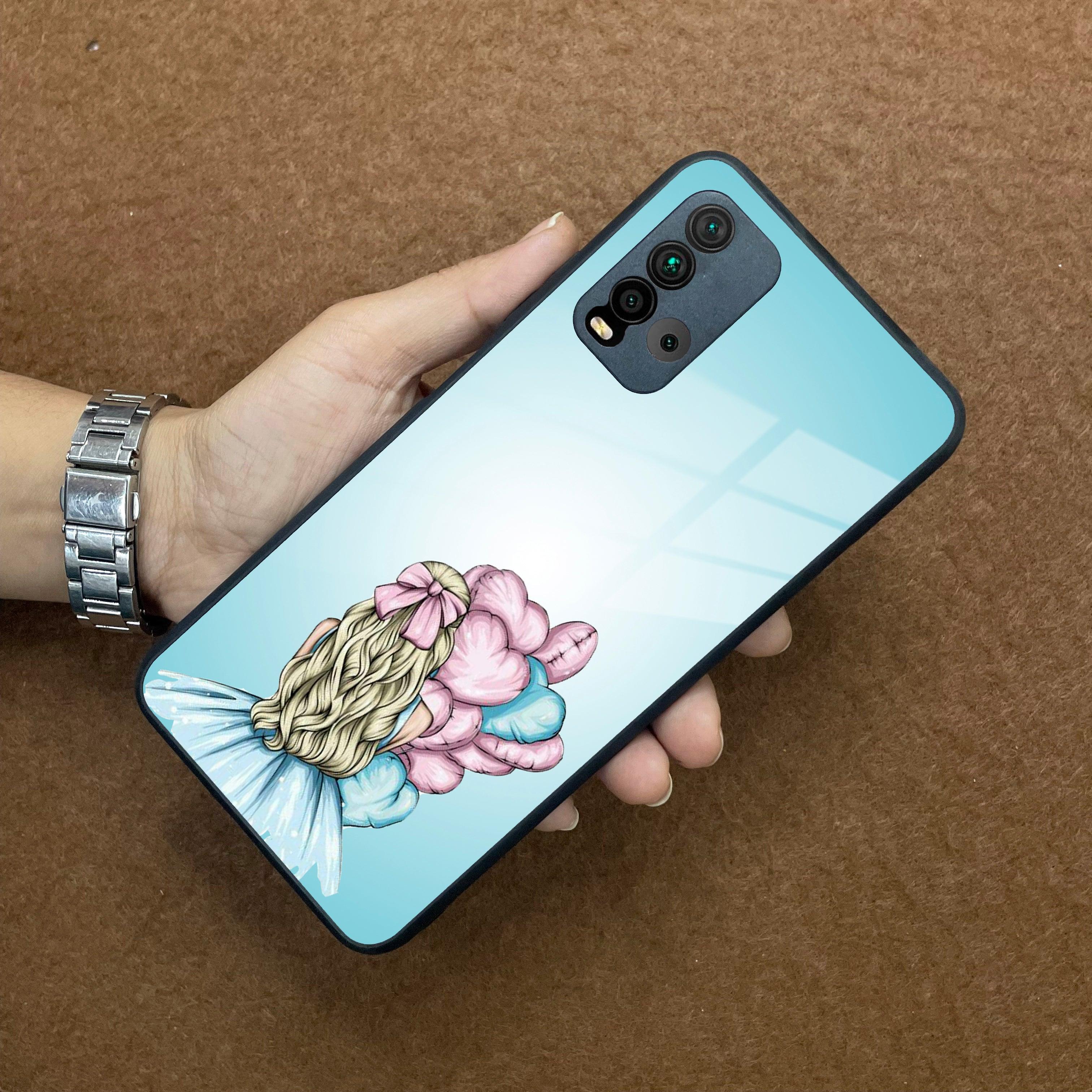 Styles Girl With Balloon Glass Case For Redmi/Xiaomi - ShopOnCliQ