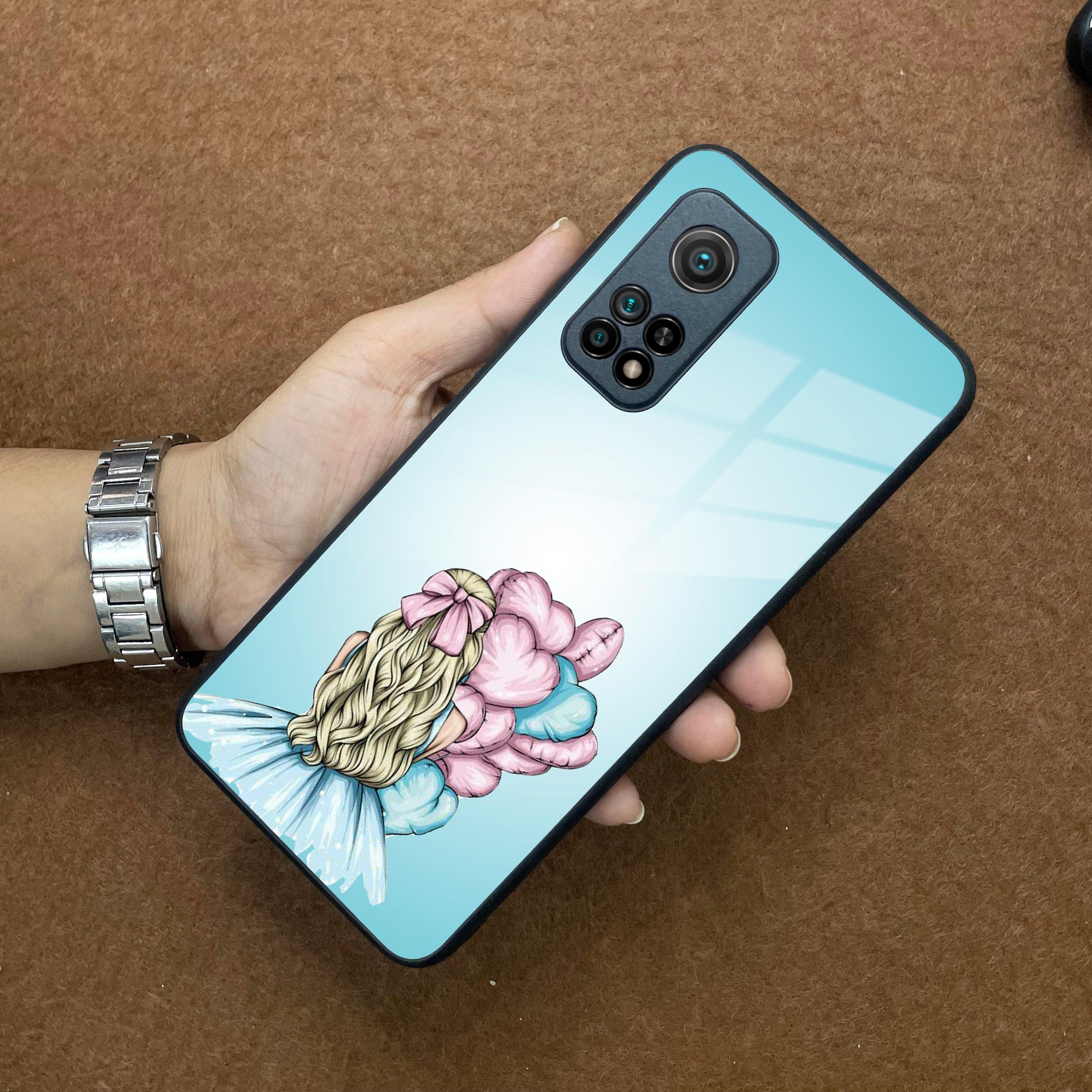 Styles Girl With Balloon Glass Case For Redmi/Xiaomi - ShopOnCliQ