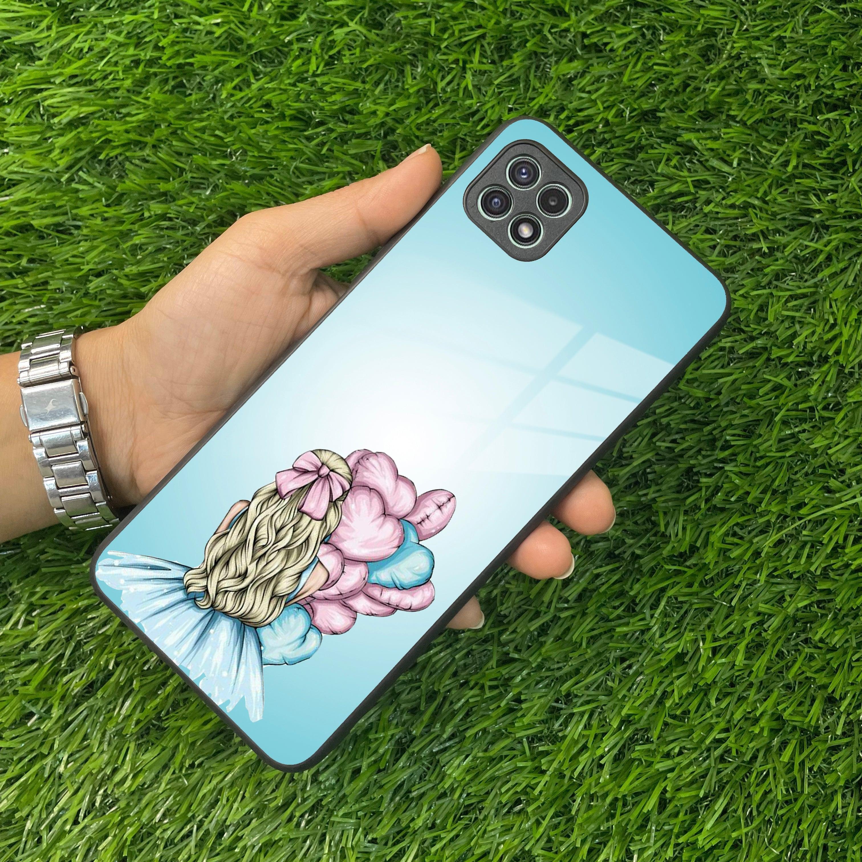 Styles Girl With Balloon Glass Case For Samsung - ShopOnCliQ