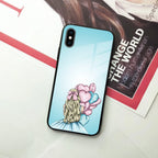 Styles Girl With Balloon Glass Case For iPhone - ShopOnCliQ
