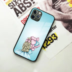 Styles Girl With Balloon Glass Case For iPhone - ShopOnCliQ