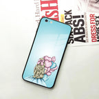 Styles Girl With Balloon Glass Case For iPhone - ShopOnCliQ