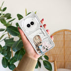 Stylish Girl Customize Transparent Silicon Case For Nothing - ShopOnCliQ
