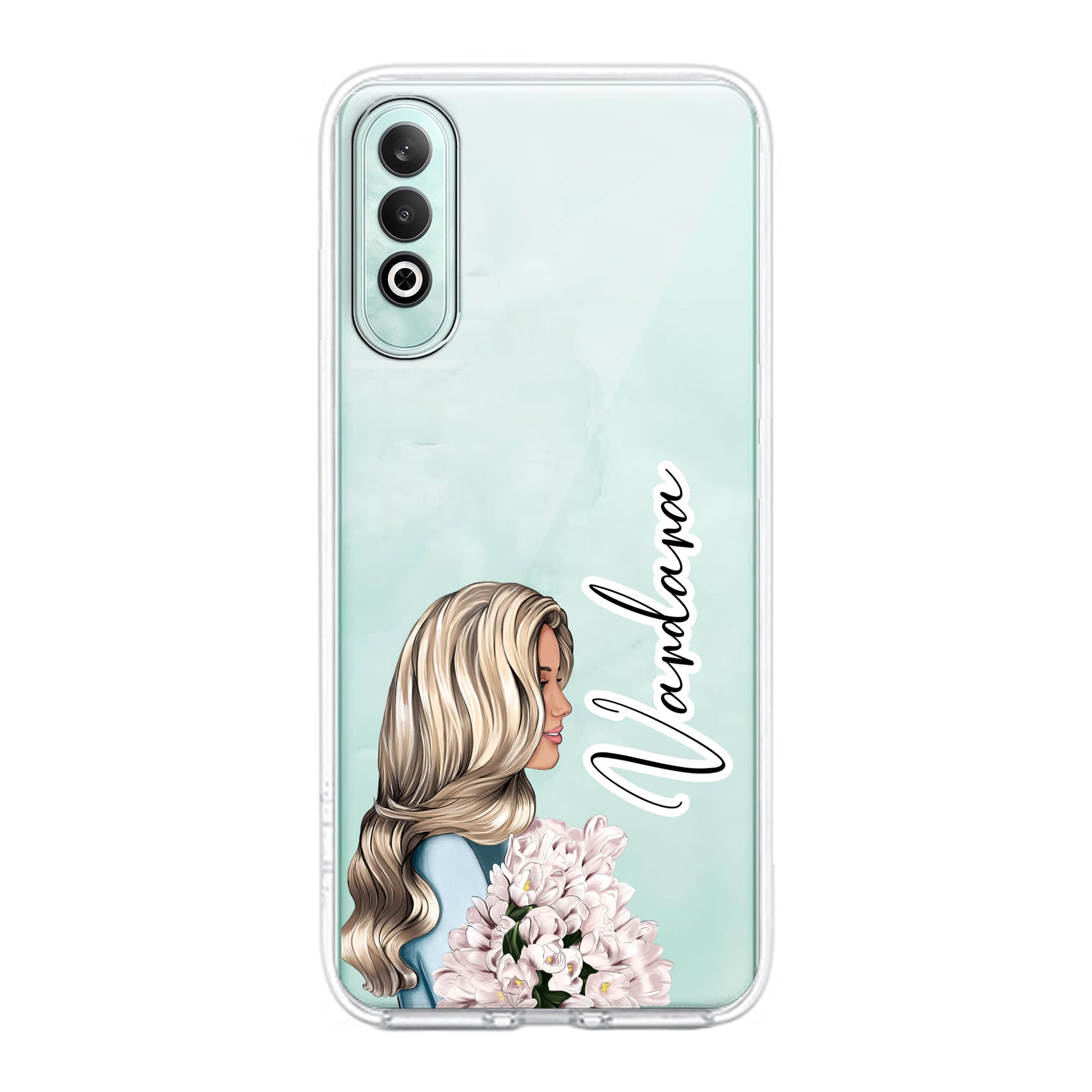 Stylish Girl Customize Transparent Silicon Case For OnePlus ShopOnCliQ