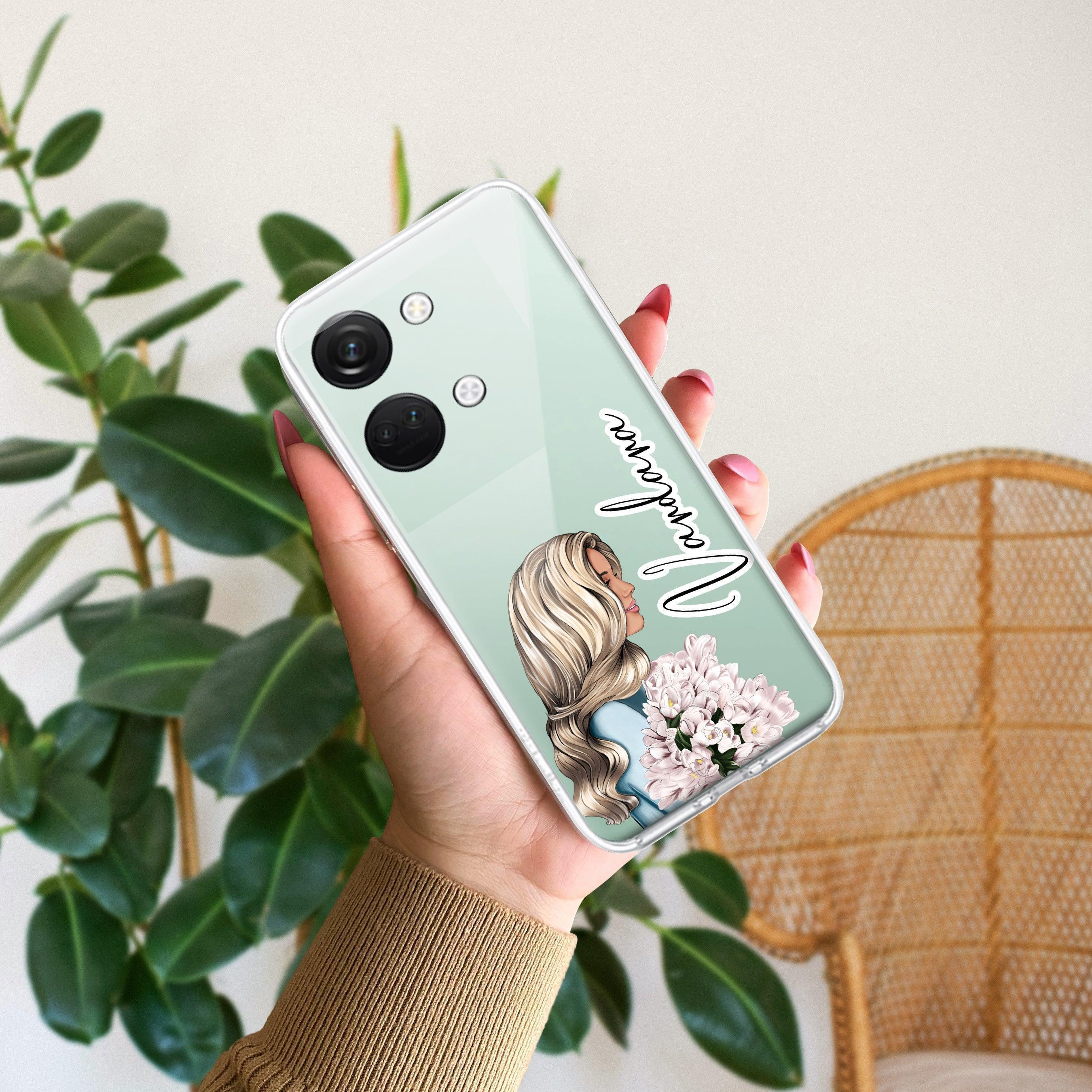 Stylish Girl Customize Transparent Silicon Case For OnePlus - ShopOnCliQ