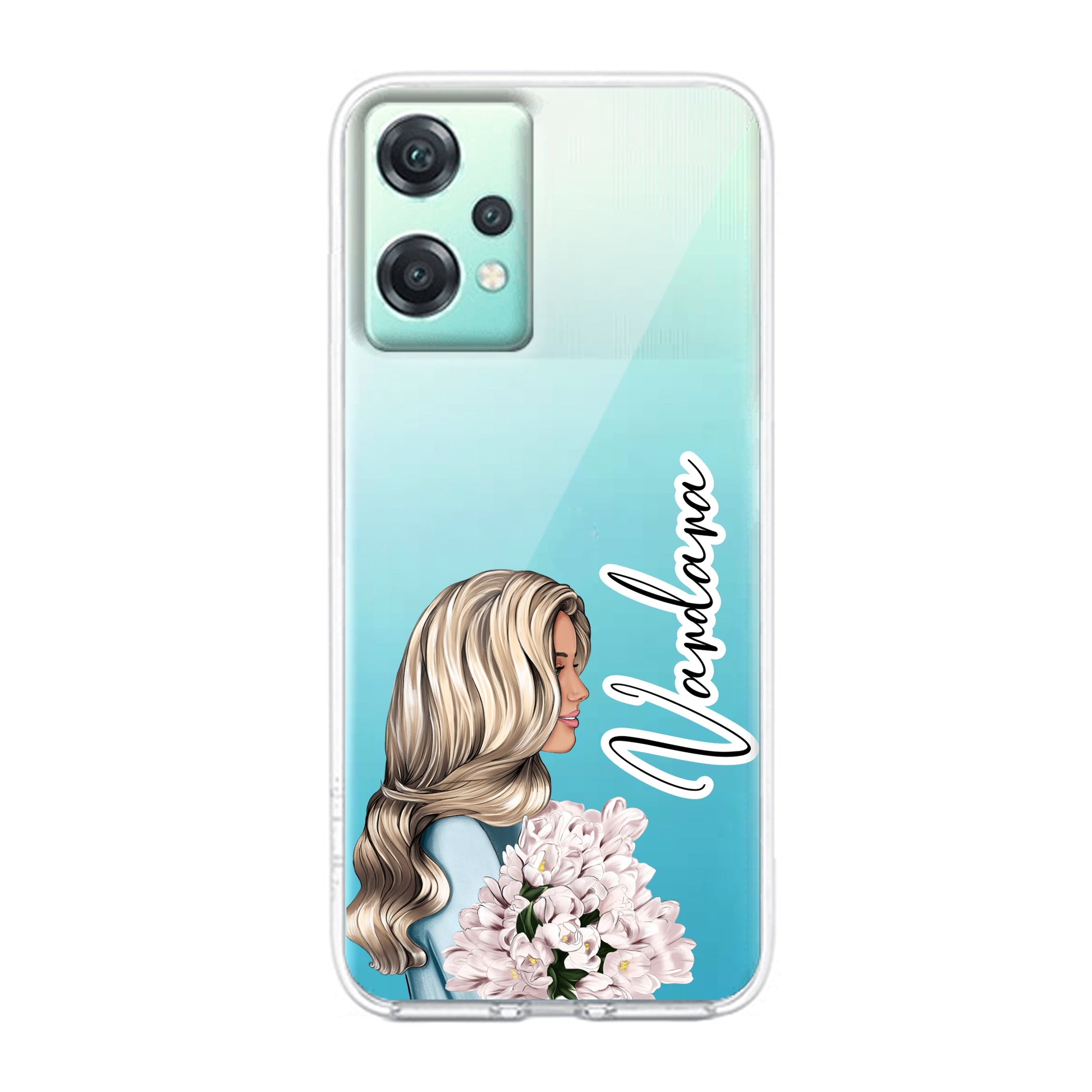 Stylish Girl Customize Transparent Silicon Case For OnePlus ShopOnCliQ