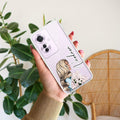 Stylish Girl Customize Anti Yellow Case For Oppo F25 Pro 5G