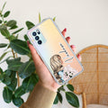 Stylish Girl Customize Anti Yellow Case For Oppo Reno 6 Pro 5G
