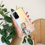 Stylish Girl Customize Anti Yellow Case For Oppo F19 Pro Plus