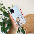 Stylish Girl Customize Anti Yelllow Case For Realme 8 4G / Realme 8 Pro