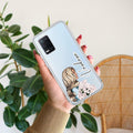 Stylish Girl Customize Anti Yelllow Case For Realme 8 5G / Realme 8s 5G / Realme 9 5G / Realme Narzo 30 5G