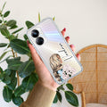 Stylish Girl Customize Transparent Silicon Case For Realme GT Master Edition