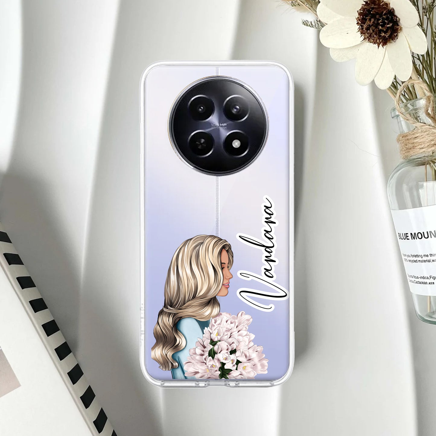 Stylish Girl Customize Transparent Silicon Case For Realme/Narzo ShopOnCliQ