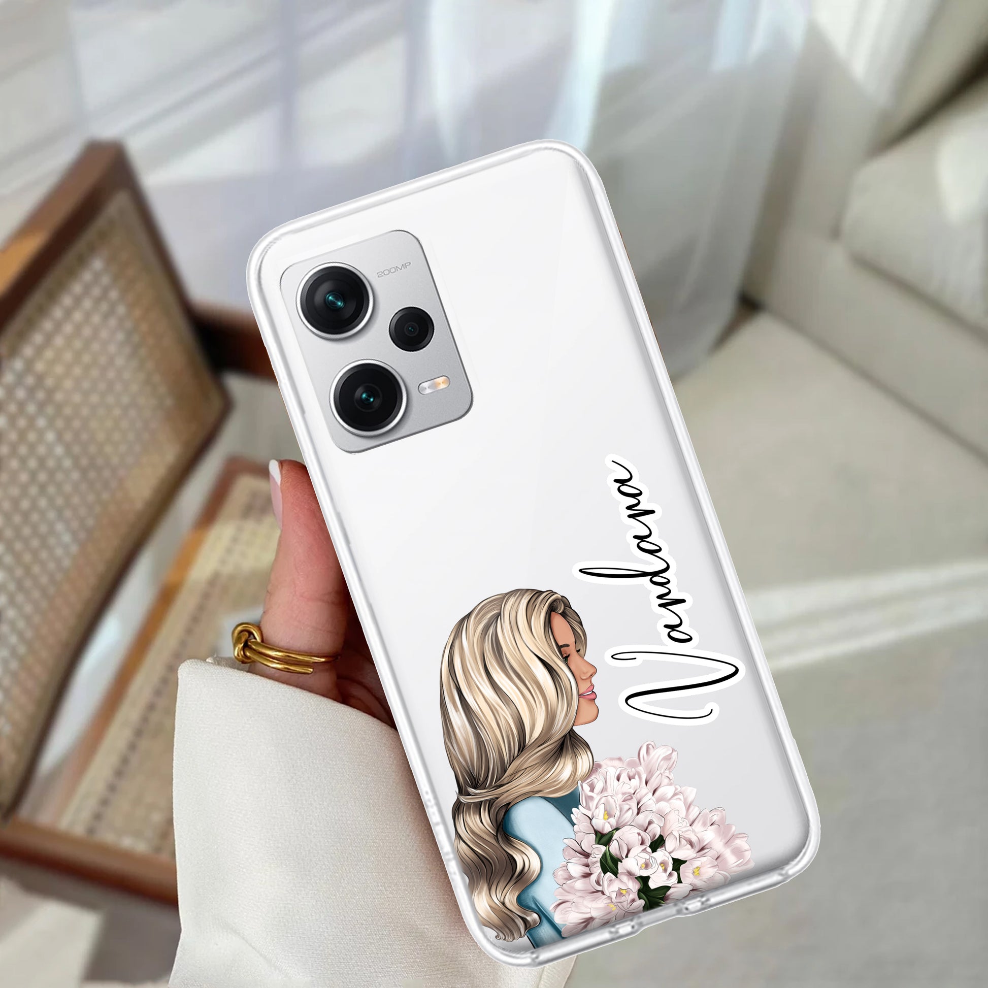 Stylish Girl Customize Transparent Silicon Case For Redmi/Xiaomi ShopOnCliQ