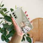 Stylish Girl Customize Transparent Silicon Case For Samsung Galaxy A72