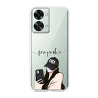 Stylish Girl With Cap Customize Transparent Silicon Case For OnePlus - ShopOnCliQ