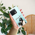 Stylish Girl With Cap Customize Transparent Silicon Case For OnePlus 10 Pro 5G