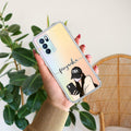Stylish Girl With Cap Customize Anti Yellow Case For Oppo Reno 6 Pro 5G
