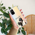 Stylish Girl With Cap Customize Anti Yellow Case For Oppo F19 Pro Plus