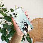 Stylish Girl With Cap Customize Transparent Silicon Case For Realme/Narzo - ShopOnCliQ