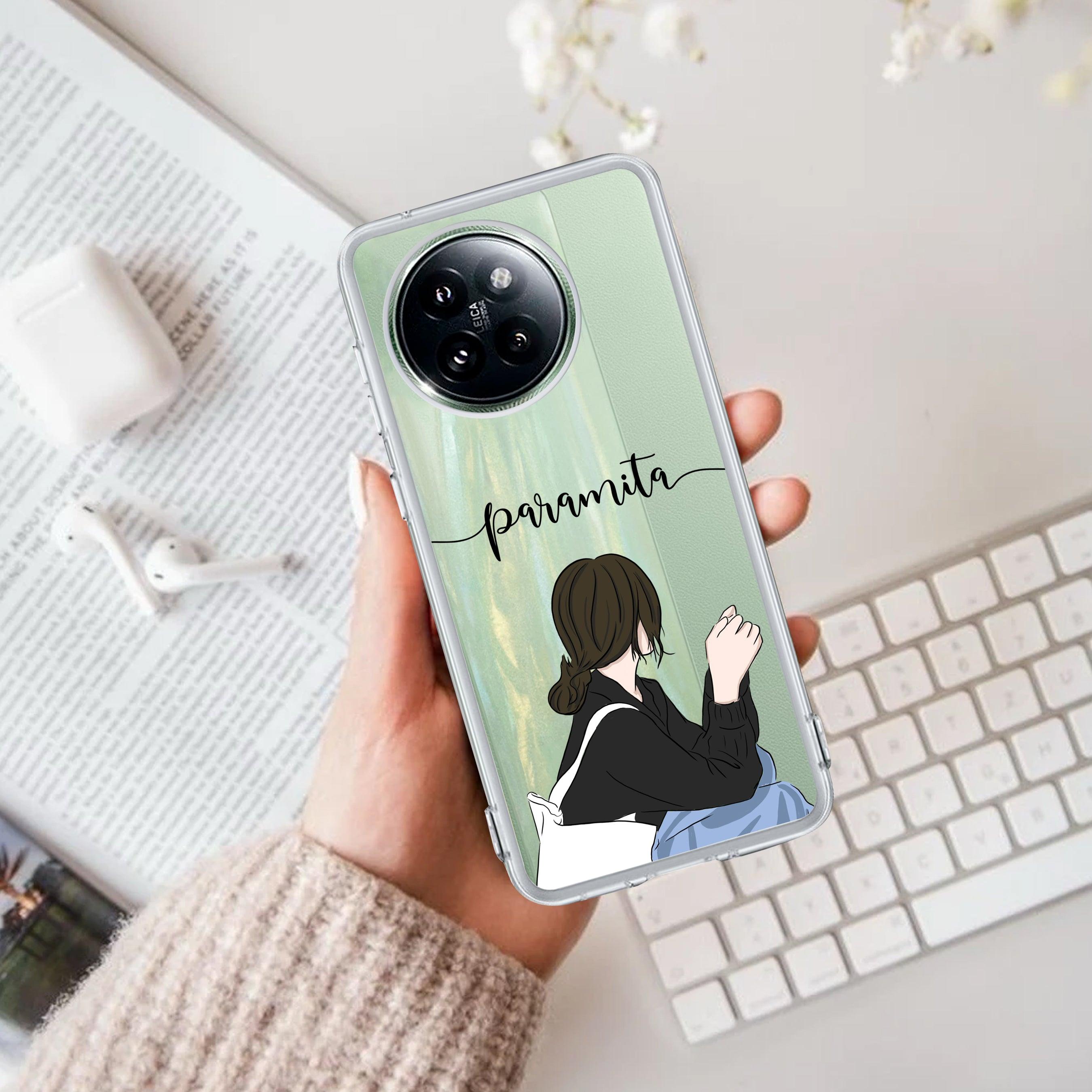 Stylish Girl With Cap Customize Transparent Silicon Case For Redmi/Xiaomi - ShopOnCliQ