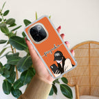 Stylish Girl With Cap Customize Transparent Silicon Case For Vivo Y100 5G /  Vivo Y100A 5G