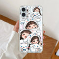 Super Girl Transparent Silicon Case For Realme C73 5G