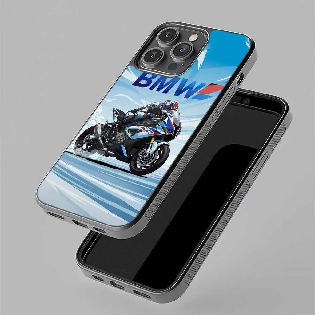 Super Sports Bike V2 Glass Case Cover For iPhone - ShopOnCliQ
