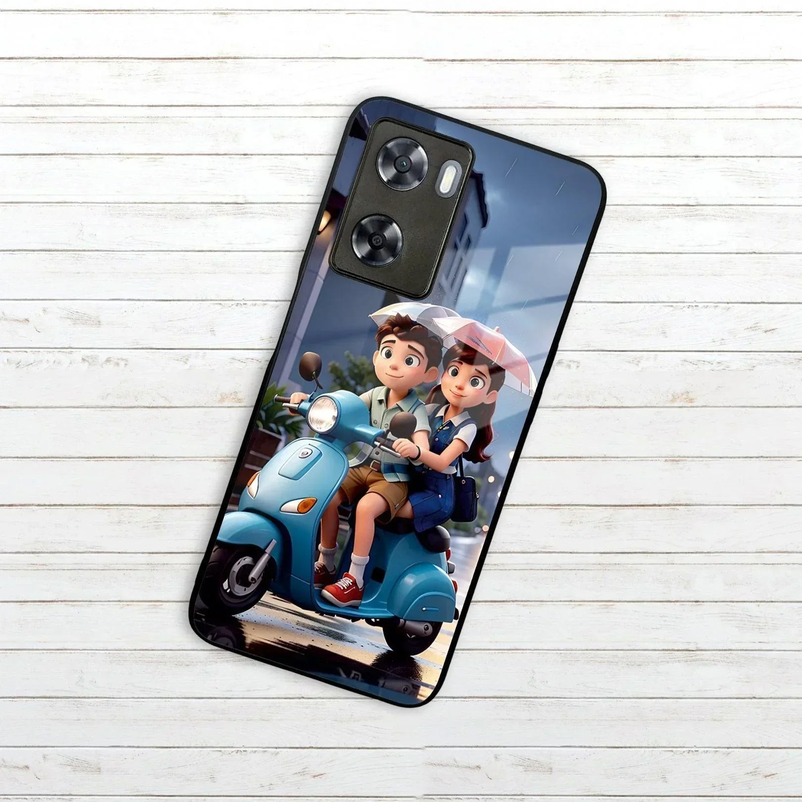 Sweet Escape Glass Case Cover For Oppo - ShopOnCliQ