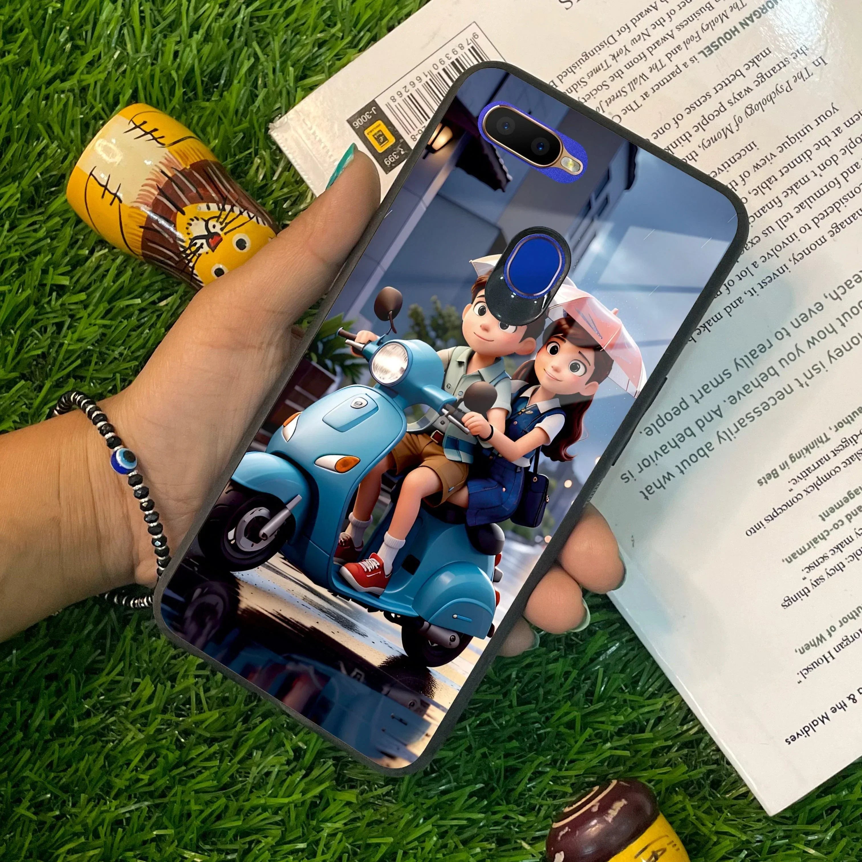 Sweet Escape Glass Case Cover For Oppo - ShopOnCliQ