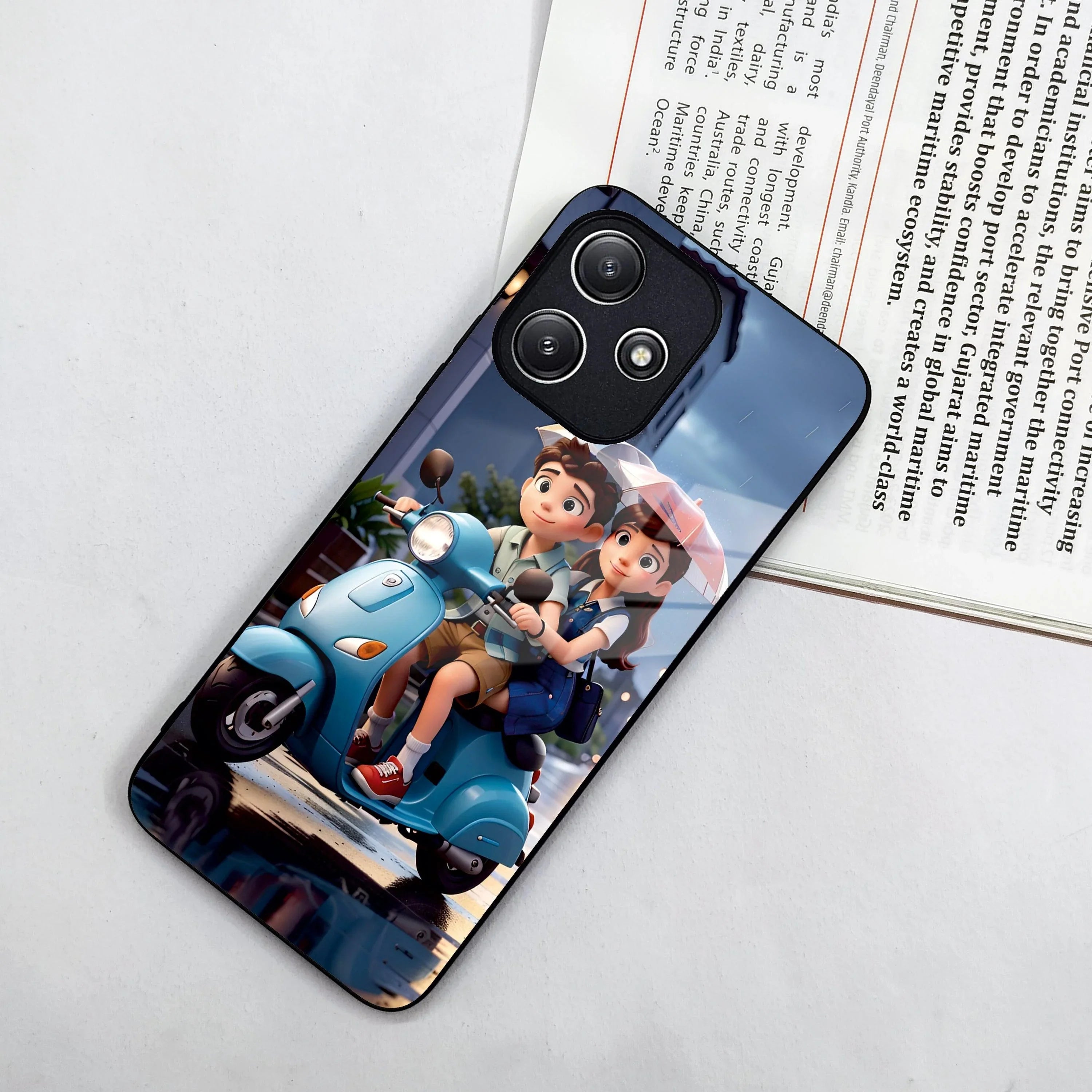 Sweet Escape Glass Case Cover For Poco - ShopOnCliQ