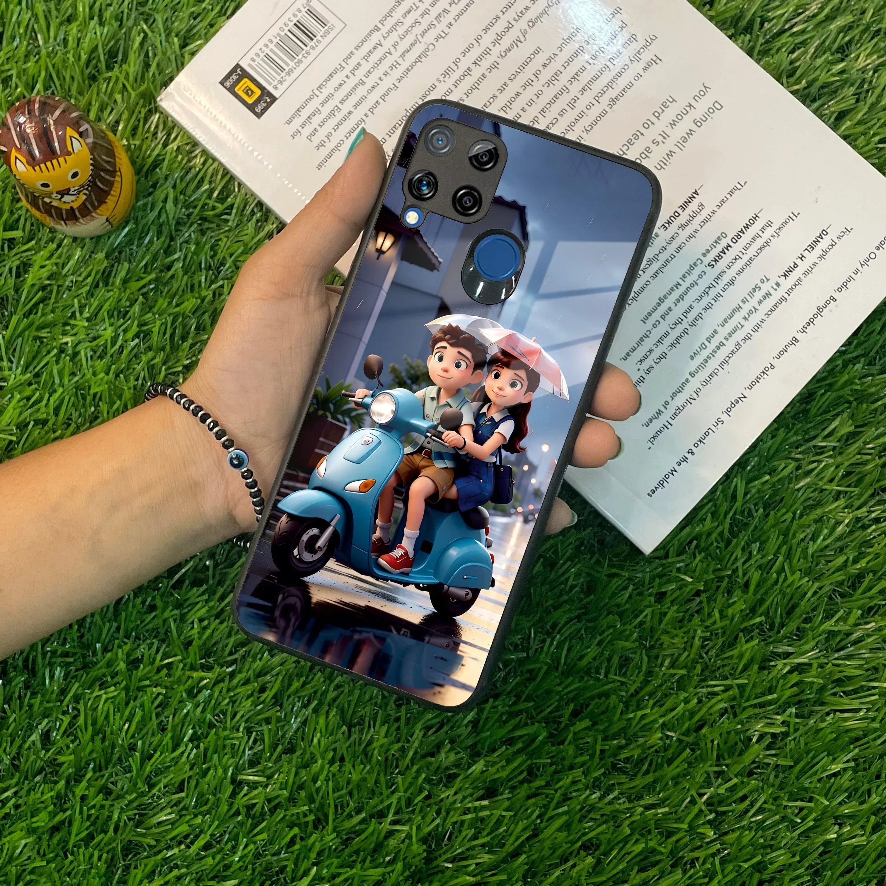 Sweet Escape Glass Case Cover For Realme/Narzo - ShopOnCliQ