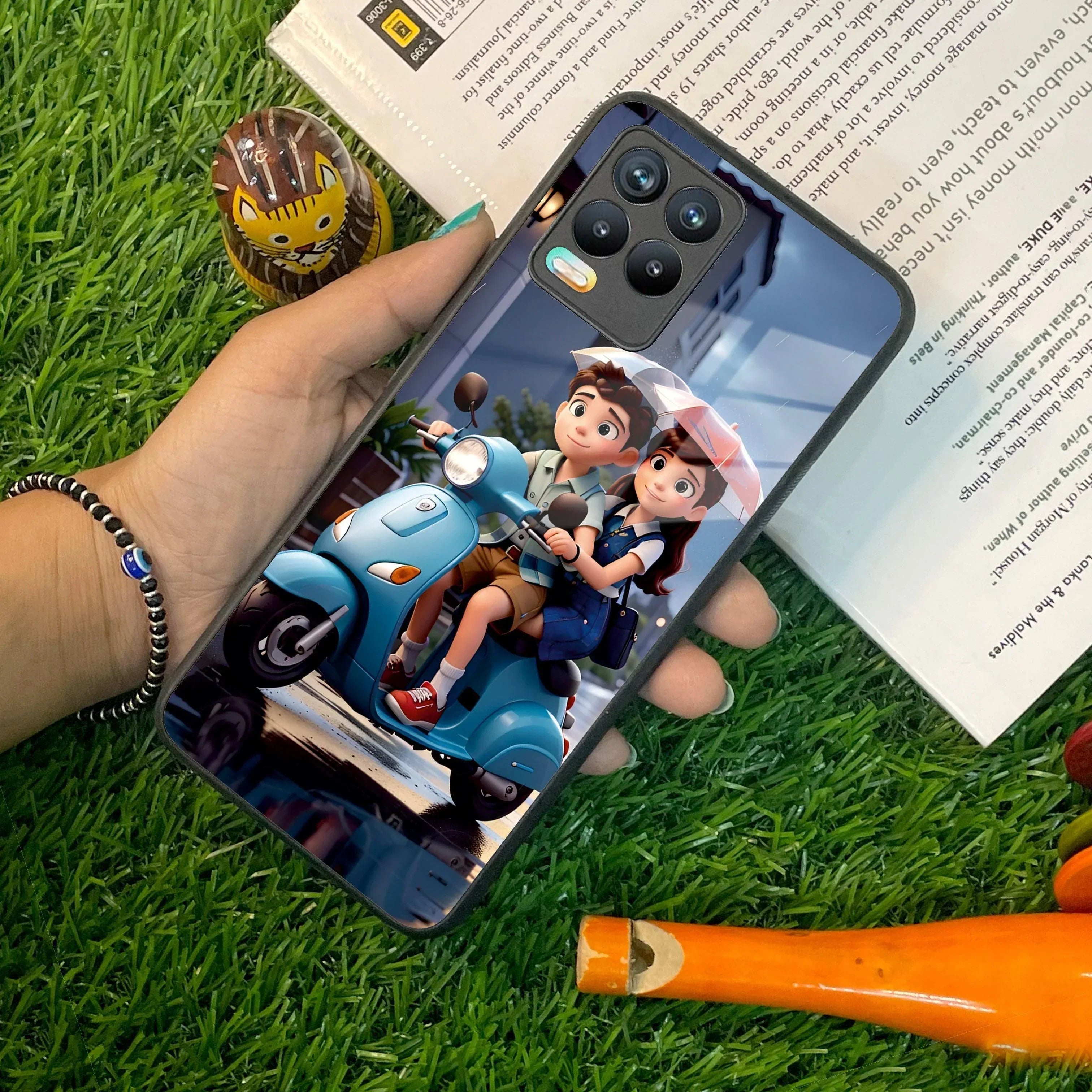 Sweet Escape Glass Case Cover For Realme/Narzo - ShopOnCliQ