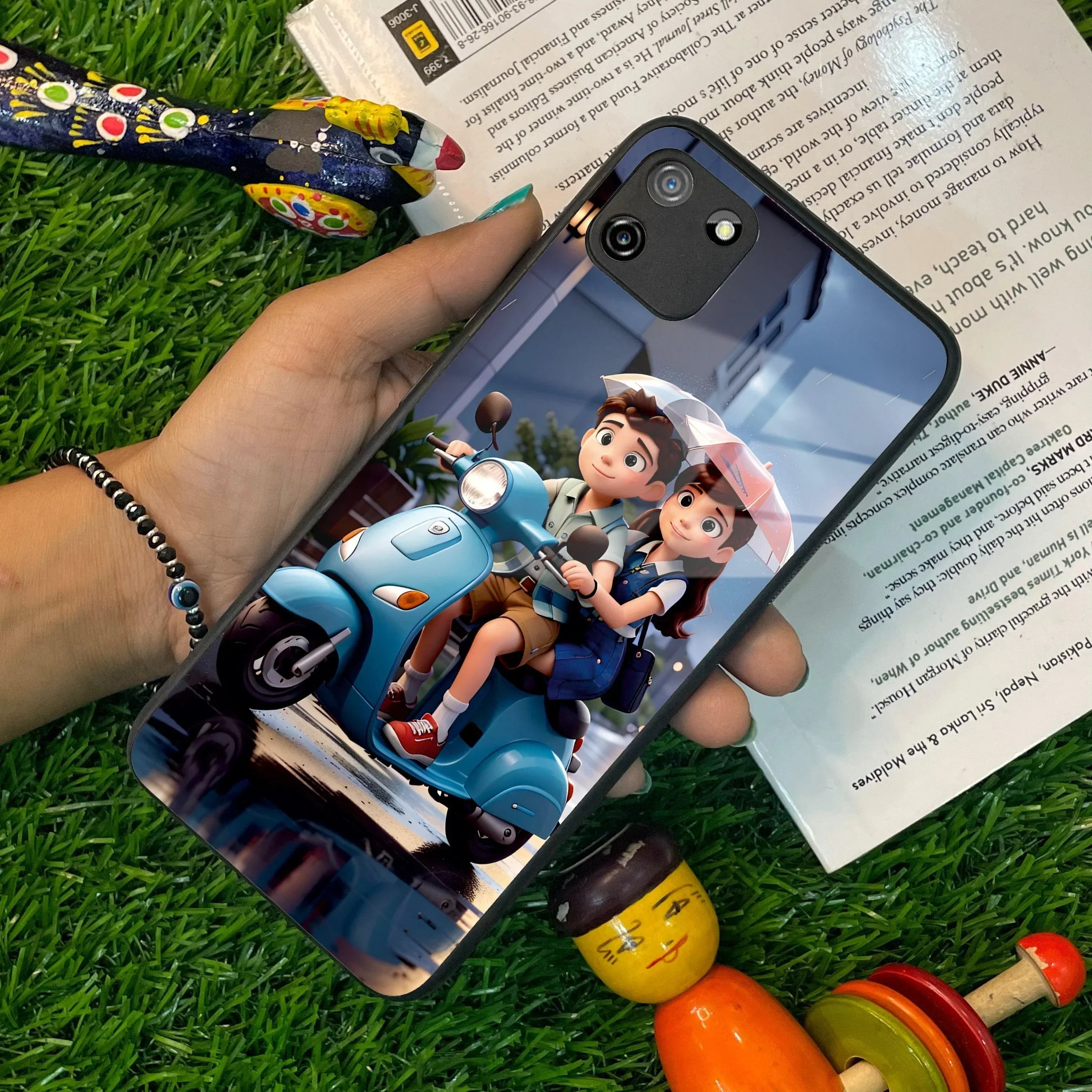 Sweet Escape Glass Case Cover For Realme/Narzo - ShopOnCliQ