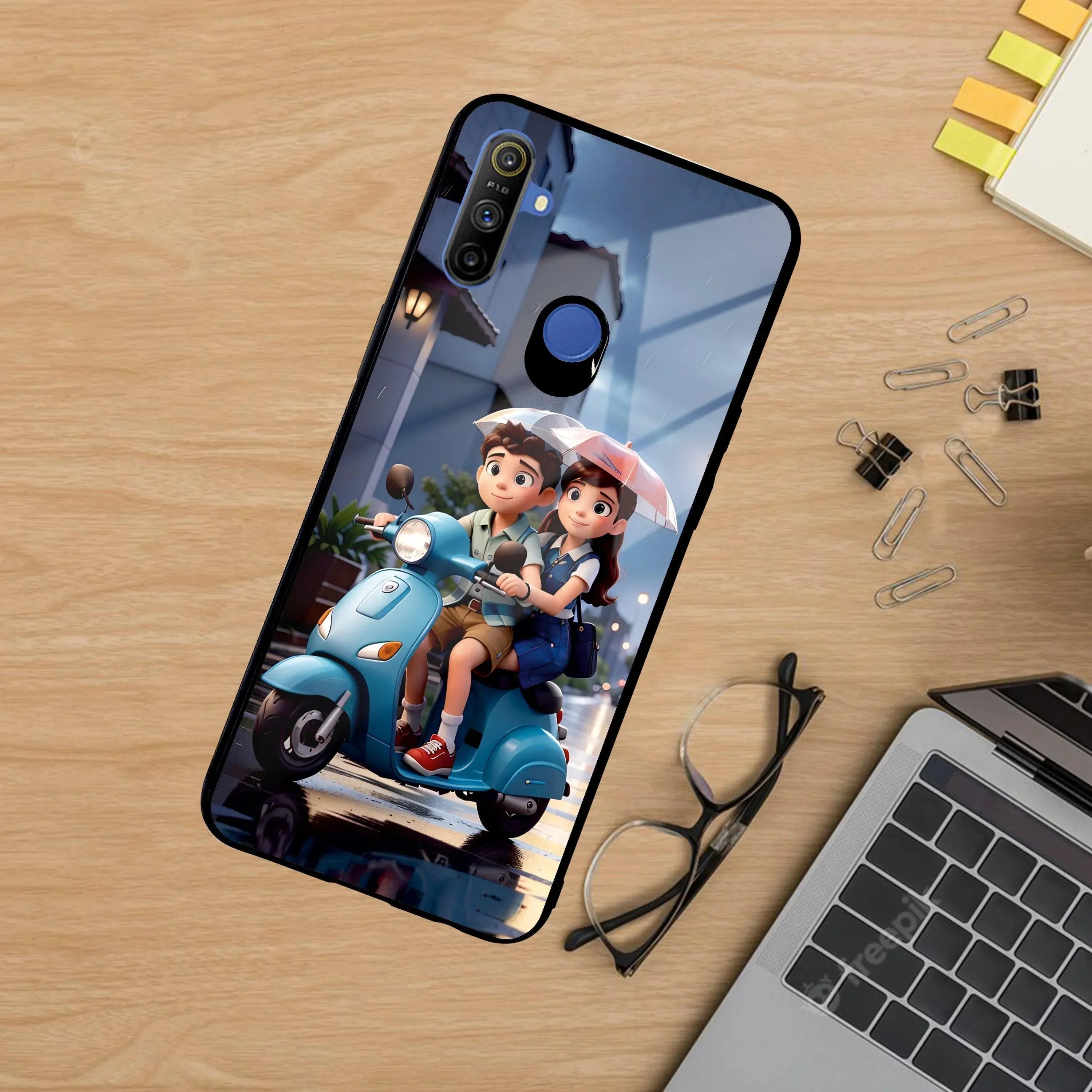Sweet Escape Glass Case Cover For Realme/Narzo - ShopOnCliQ