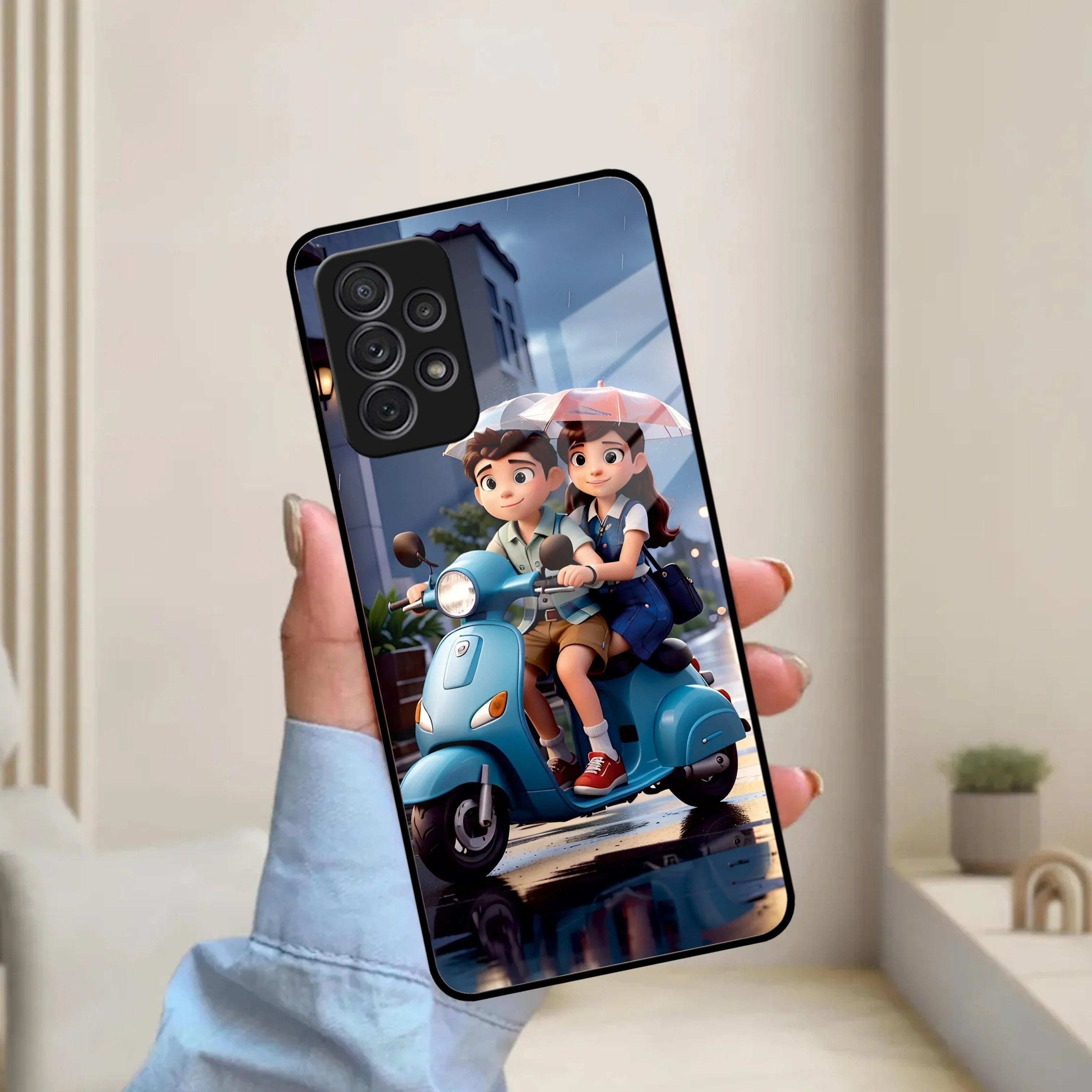 Sweet Escape Glass Case Cover For Samsung - ShopOnCliQ