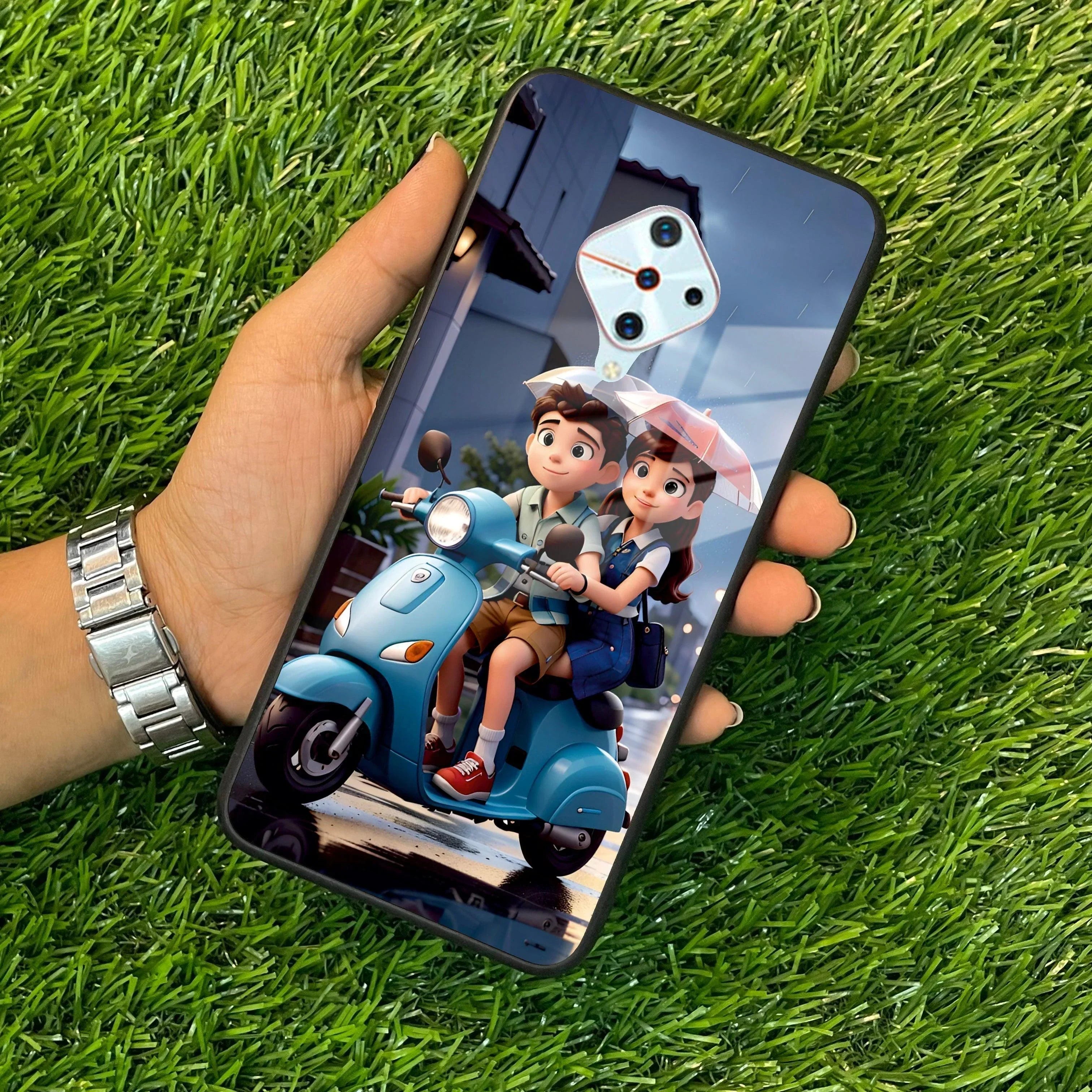 Sweet Escape Glass Case Cover For Vivo - ShopOnCliQ