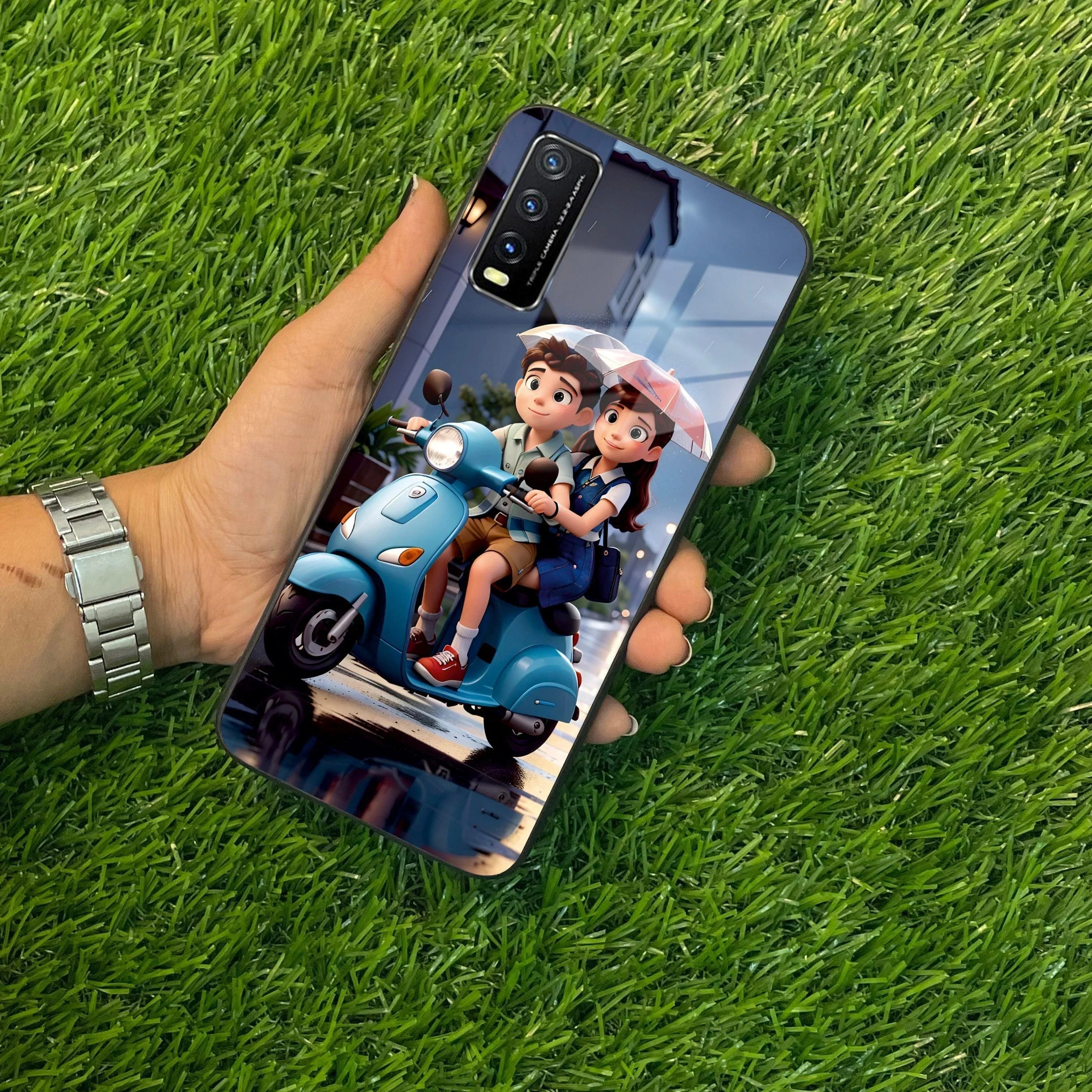 Sweet Escape Glass Case Cover For Vivo - ShopOnCliQ