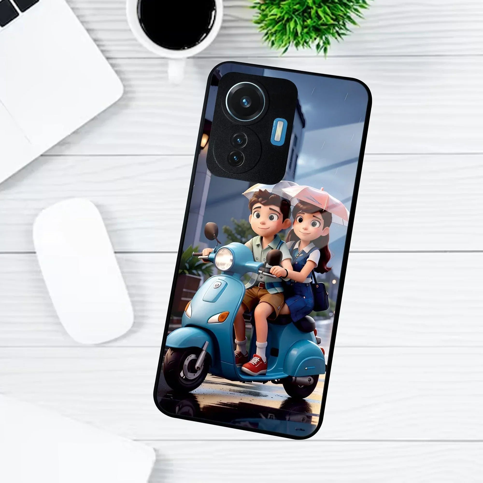 Sweet Escape Glass Case Cover For Vivo - ShopOnCliQ