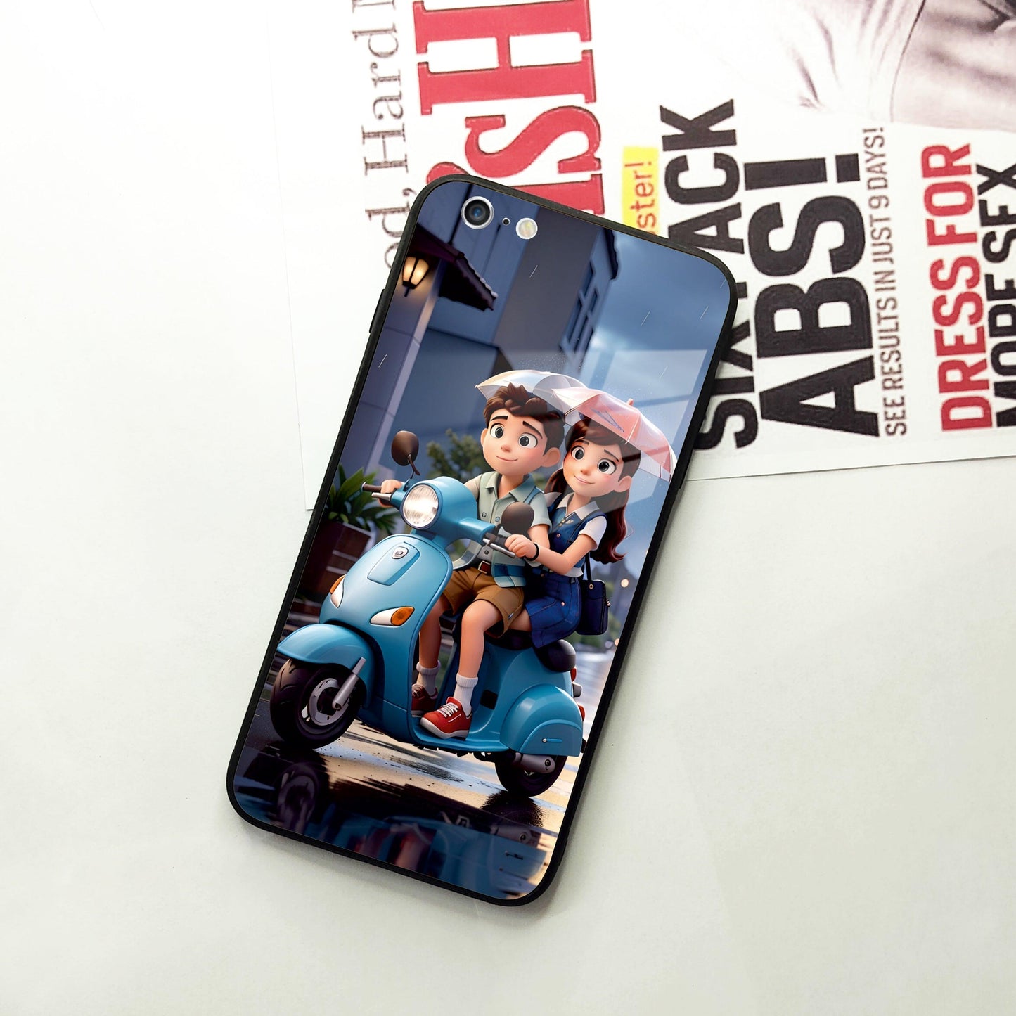 Sweet Escape Glass Case Cover For iPhone - ShopOnCliQ