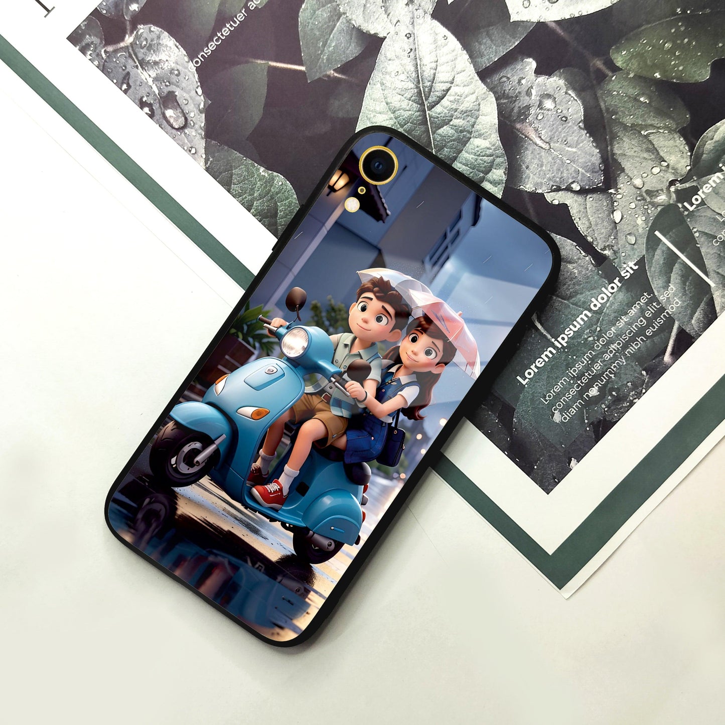 Sweet Escape Glass Case Cover For iPhone