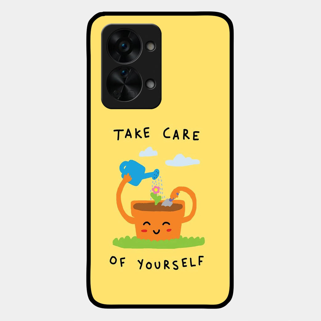 Take Care Glossy Metal Case Cover For OnePlus - ShopOnCliQ