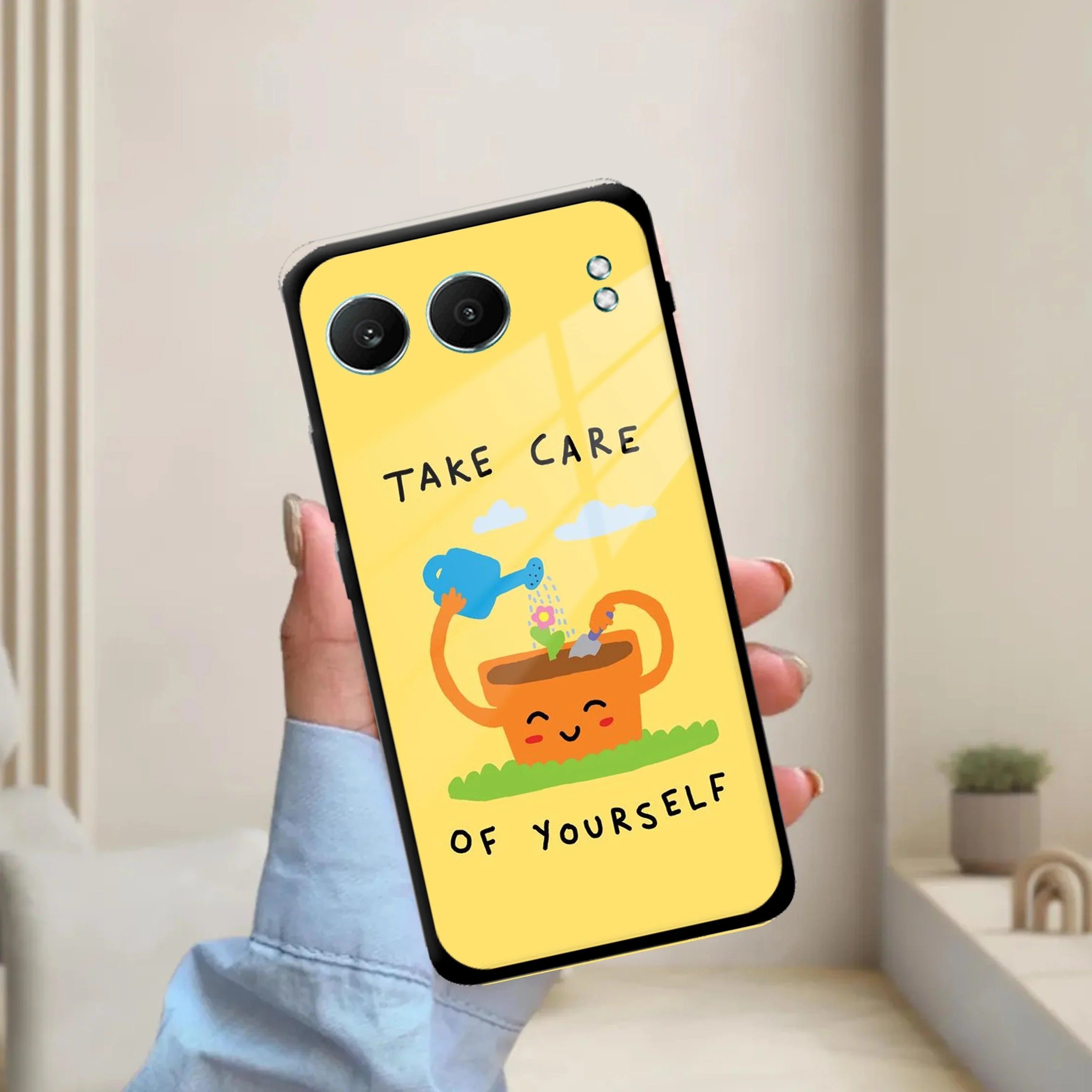 Take Care Glossy Metal Case Cover For OnePlus - ShopOnCliQ