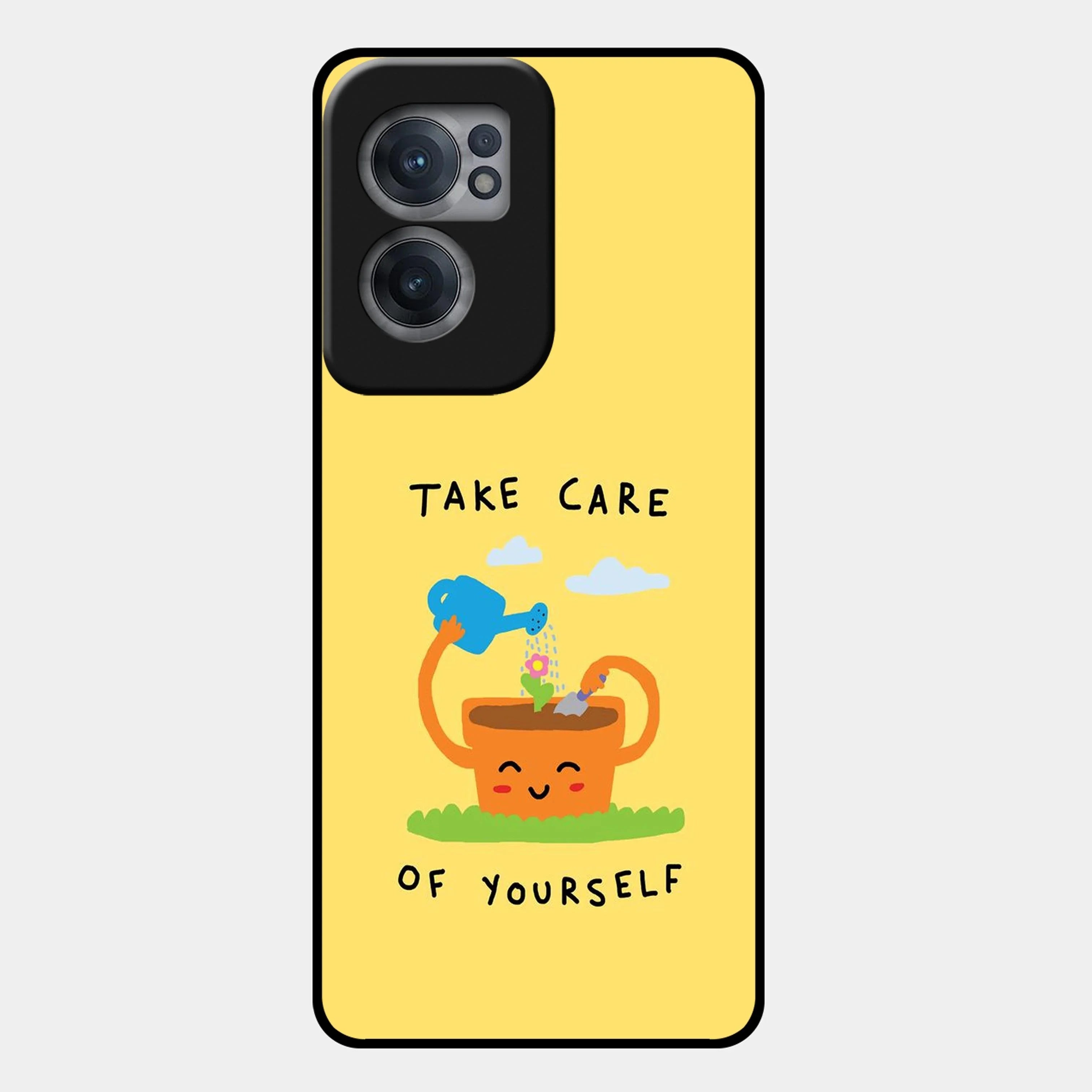 Take Care Glossy Metal Case Cover For OnePlus - ShopOnCliQ