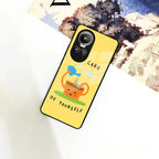 Take Care Glossy Metal Case Cover For Oppo - ShopOnCliQ